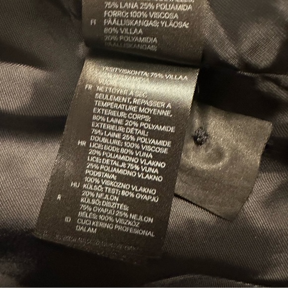 H&M 2013 autumn collection wool blended jacket size 2 - Picture 15 of 15